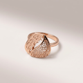 Women's Rose Gold Statement Ring
