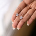 Silver Radiant Wheel Earrings