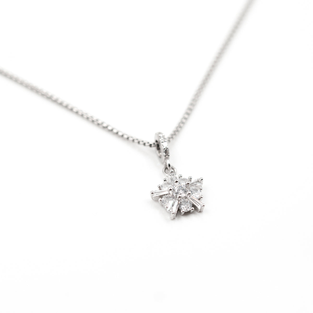 Silver Winter's Whisper Jewelry Set