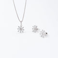 Silver Arctic Elegance Jewelry Set