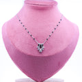 Silver Designer Solitaire Mangalsutra