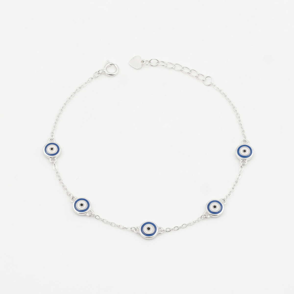Silver EvilEye Bracelet
