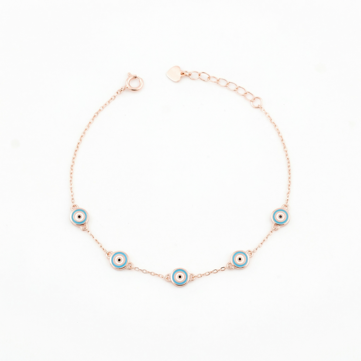 Rose Gold EvilEye Bracelet