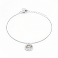 Silver Whispering Tree Bracelet