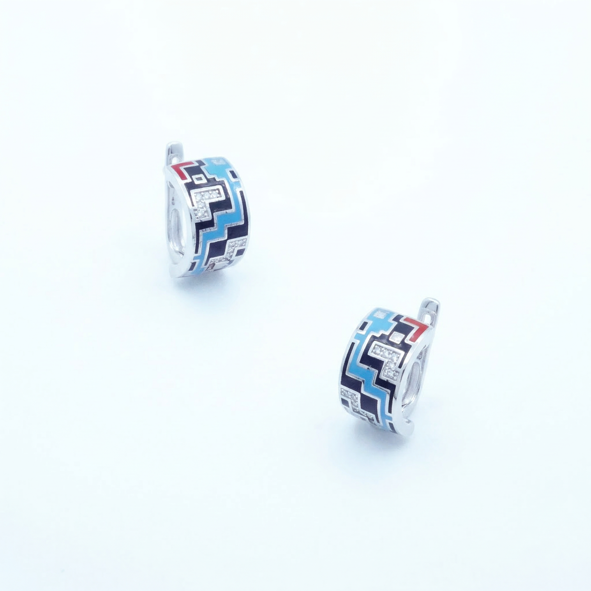Silver Enamel Designer Bali