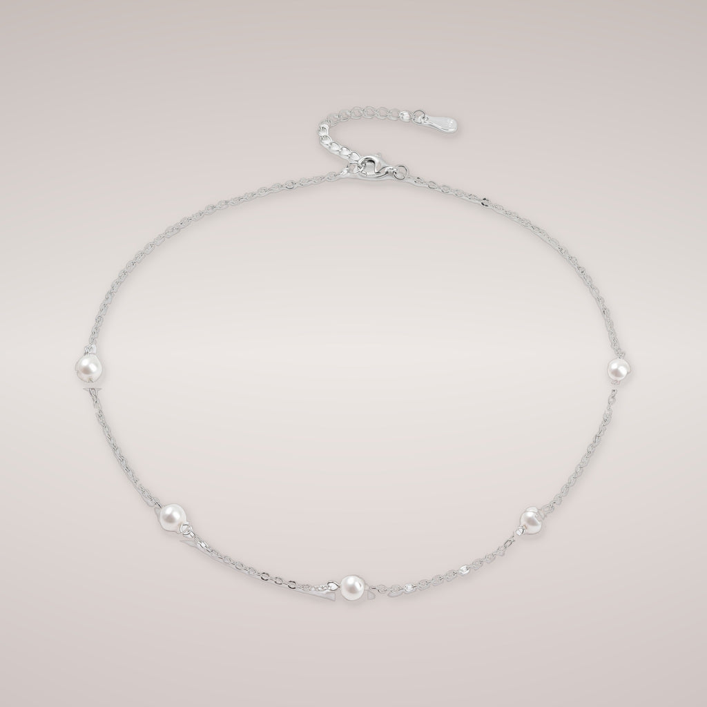 925 silver Quintessential Pearl Necklace